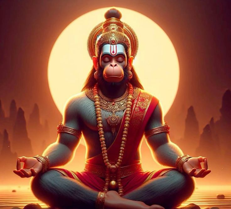 Hanuman Bhagwan Ji Monkey God Android Meditation Hanuman Good 